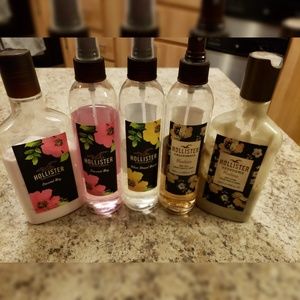 Hollister Body Mist's & Lotions!